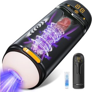 Sucking Licking Male Masturbator with Upgrade 12S Vacuum Pump