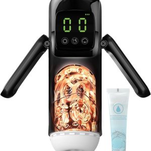 Automatic Blowjob Masturbators with APP 7 Sucking Vibrating