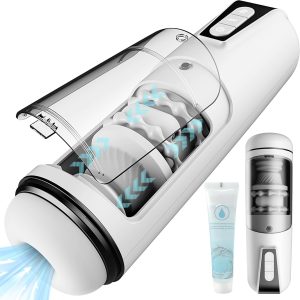 Automatic Male Masturbator with Visual Window 7 Thrusting