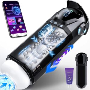 High-Tech Male Sex Toys with 9 Sucking 9 Thrusting 9 Vibrating