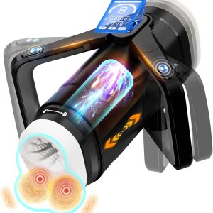 Male Masterubaters Sex Toy with 81 Powerful Thrusting Vibrating