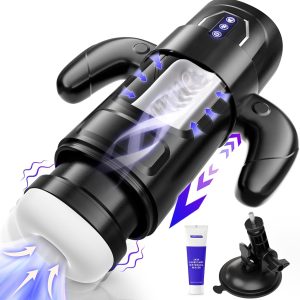 Automatic Training Masturbation Penis Pump with 6 Thrusting 3 Suction