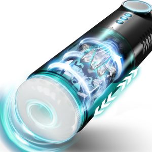 Automatic Thrusting Rotating Sucking Male Masturbator