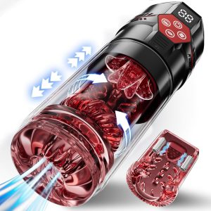 Automatic Suction Male Masturbator 7 Thrust 7 Rotation 7 Vibration