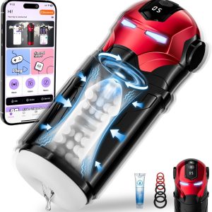 Blowjob Sex Machine with 5 Rotating Swing 5 Vibrating