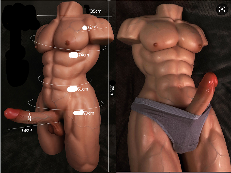 silicone male doll uk